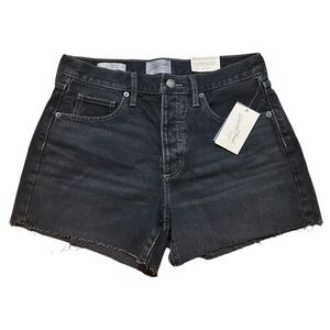 Universal Thread 90s Mid-Rise Black Denim Shorts – Baggy Cutoffs | NWT | Size 4